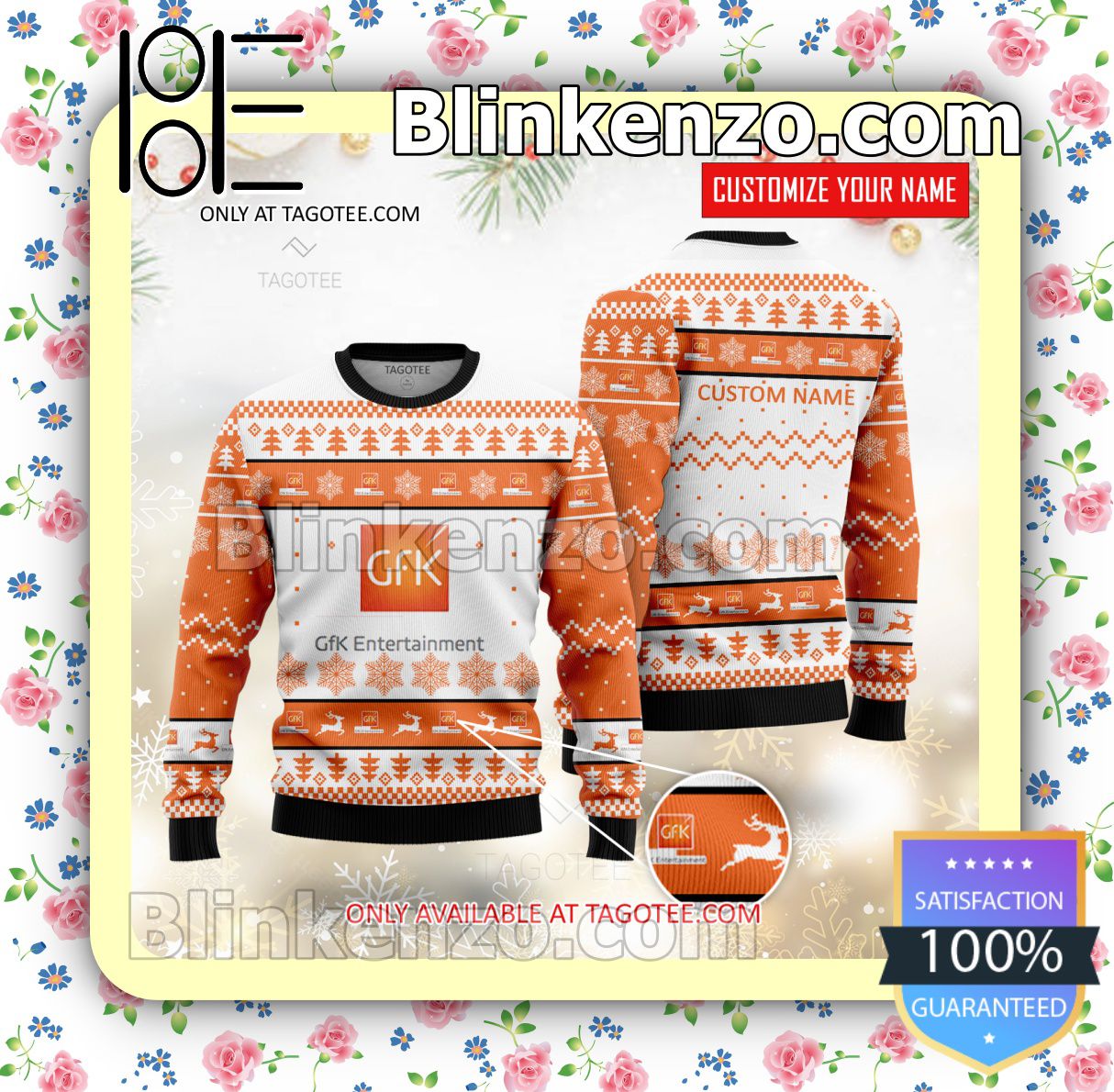 GfK Entertainment Brand Christmas Sweater