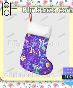 Ghost Type Pattern Pokemon Xmas Stockings Decorationss b