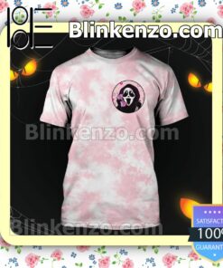 Ghostface In October We Wear Pink Halloween 2022 Cosplay Shirt b