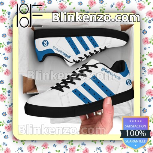 Global Payments Company Brand Adidas Low Top Shoes a