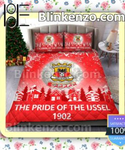 Go Ahead Eagles The Pride Of The Ijssel 1902 Christmas Duvet Cover