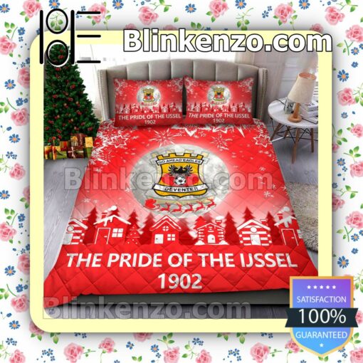 Go Ahead Eagles The Pride Of The Ijssel 1902 Christmas Duvet Cover