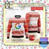 Google Brand Print Christmas Sweater