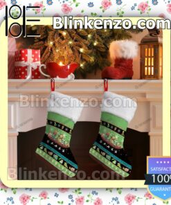 Only For Fan Grass Type Pokemon Xmas Stockings Decorations