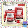 Great Wall Brand Print Christmas Sweater