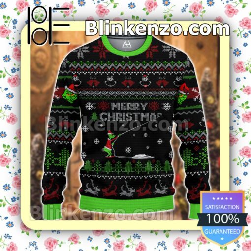 Grinch Stole Christmas Christmas Pullover Sweaters