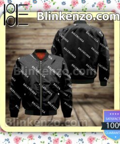 Gucci And Balenciaga Black Military Jacket Sportwear