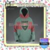 Gucci Fc Florence Lily Green And Red Zipper Fleece Hoodie