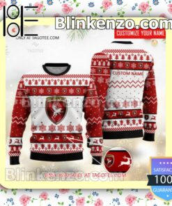 Gumpert Brand Print Christmas Sweater