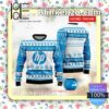 HP Inc Brand Print Christmas Sweater