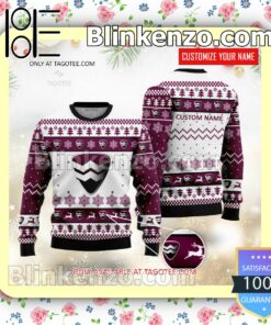 Hafei Brand Print Christmas Sweater