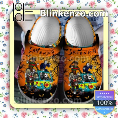 Halloween Horror Movies Friends Halloween Clogs