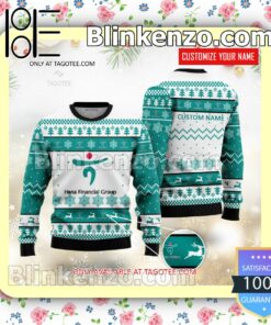 Hana Financial Group Brand Christmas Sweater