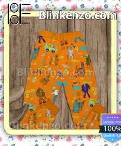 Happy Halloween Scooby-doo Family Matching Pajamas Set b