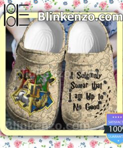 Harry Potter I Solemnly Swear That I Am Up To No Good Halloween Clogs