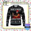 Have A Mancho Christmas Christmas Pullover Sweaters