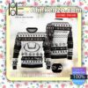 Hawtai Brand Print Christmas Sweater
