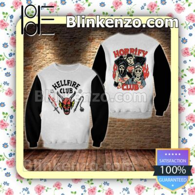 Hellfire Club Horrify Club Halloween Ideas Hoodie Jacket a