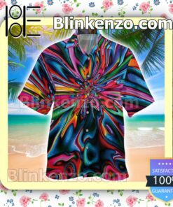 Hippie Colorful Men Shirt