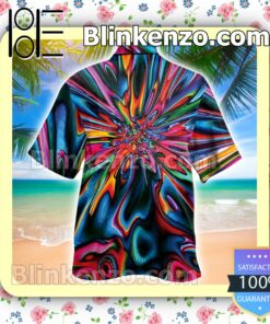 Hippie Colorful Men Shirt a