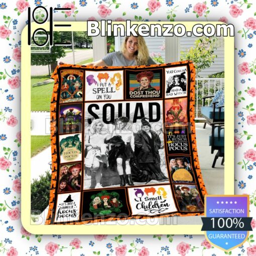 Hocus Pocus Squad Cozy Blanket