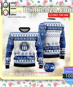 Hofbrauhaus Brand Print Christmas Sweater