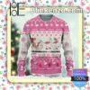 I Am Dreaming Of A Pink Christmas Flamingo Christmas Pullover Sweaters