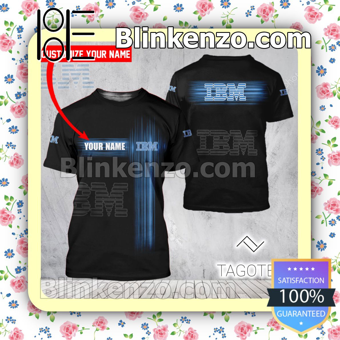 IBM Uniform T-shirt, Long Sleeve Tee