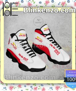 In-n-Out Burger Brand Air Jordan 13 Retro Sneakers a