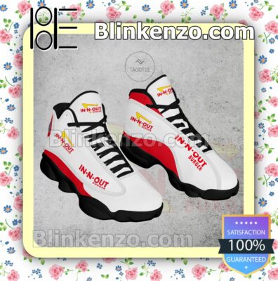 In-n-Out Burger Brand Air Jordan 13 Retro Sneakers a