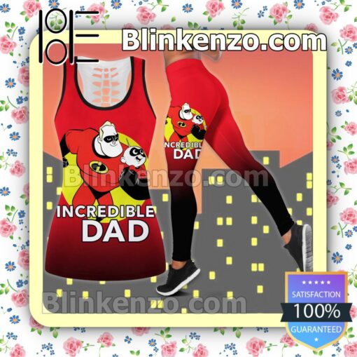 Incredible Dad Where Is My Super Suit Women Tank Top Pant Set