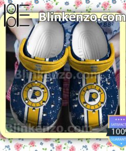 Indiana Pacers Logo Basketball Team Clogs