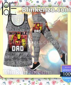 Invincible Dad You Are As Smart As Ironman Women Tank Top Pant Set