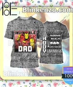 Invincible Dad You Are As Smart As Ironman Women Tank Top Pant Set a