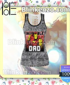 Invincible Dad You Are As Smart As Ironman Women Tank Top Pant Set c