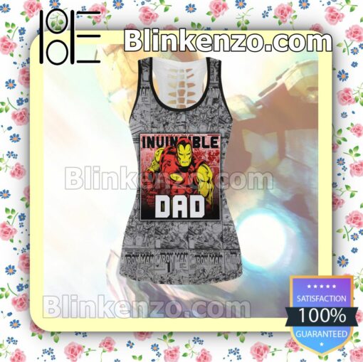 Invincible Dad You Are As Smart As Ironman Women Tank Top Pant Set c