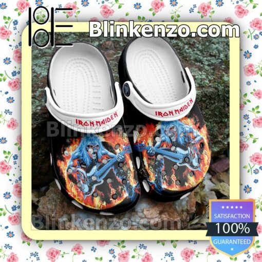 Iron Maiden Fire Clogs