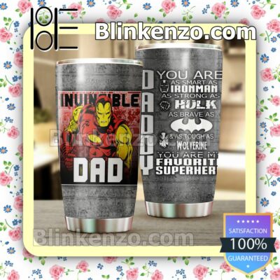 Iron Man Invincible Dad Travel Mug