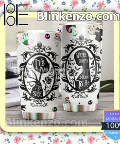 Jack And Sally It's Plain To See We're Simply Meant To Be Travel Mug