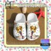 Jack Russell Terrier Dog And Flower Clogs