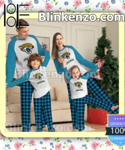 Jacksonville Jaguars Family Matching Christmas Pajamas Set