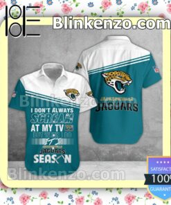 eBay Jacksonville Jaguars I Don't Always Scream At My TV But When I Do NFL Polo Shirt