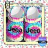 Jeep Multicolor Tie Dye Clogs