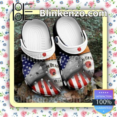 Jim Beam American Flag Clogs