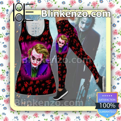 Joker Ha Ha Ha Women Tank Top Pant Set