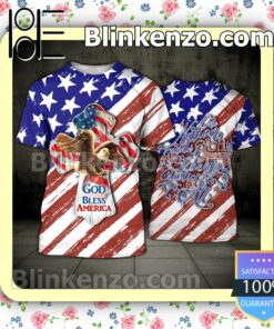 July 4th Independence Day God Bless America Women Tank Top Pant Set a