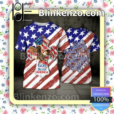 July 4th Independence Day God Bless America Women Tank Top Pant Set a
