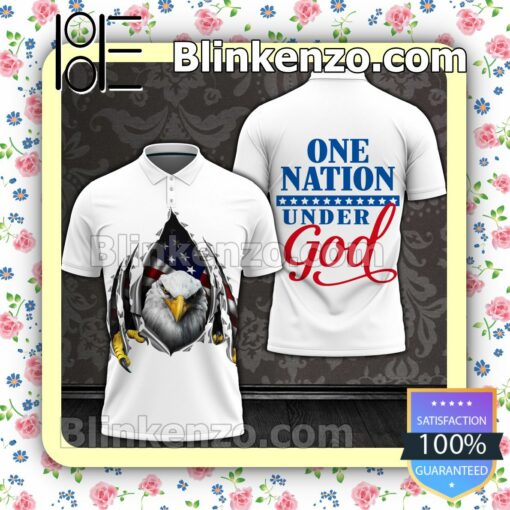 July 4th Independence Day One Nation Under God Women Tank Top Pant Set b