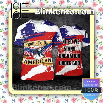 July 4th Independence Proud To Be American Women Tank Top Pant Set a