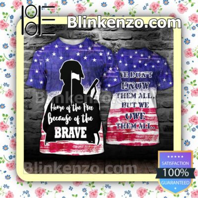 July 4th Veteran Home Of The Free Because Of The Brave Women Tank Top Pant Set a